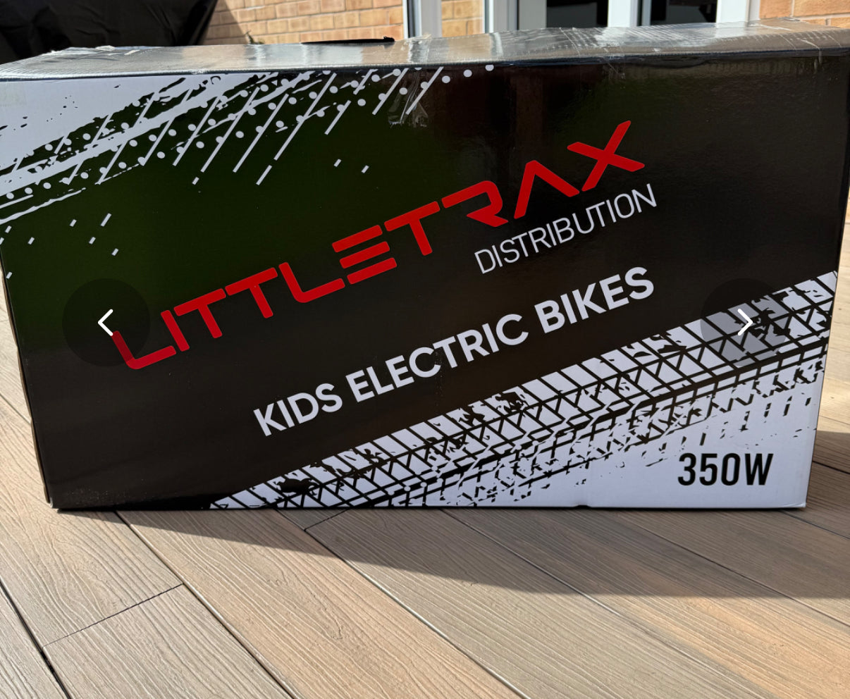 Littletrax 350W Kids Electric Bike - Ebike - Balance - 36v - 12" - Ages 3+ - Littletrax Kids Electric Bikes
