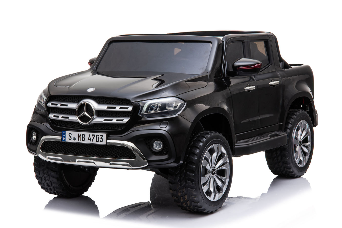 Kids Mercedes X Class 24v Electric Ride-on Car 2 Seater with MP4 TV - Littletrax Kids Electric Bikes