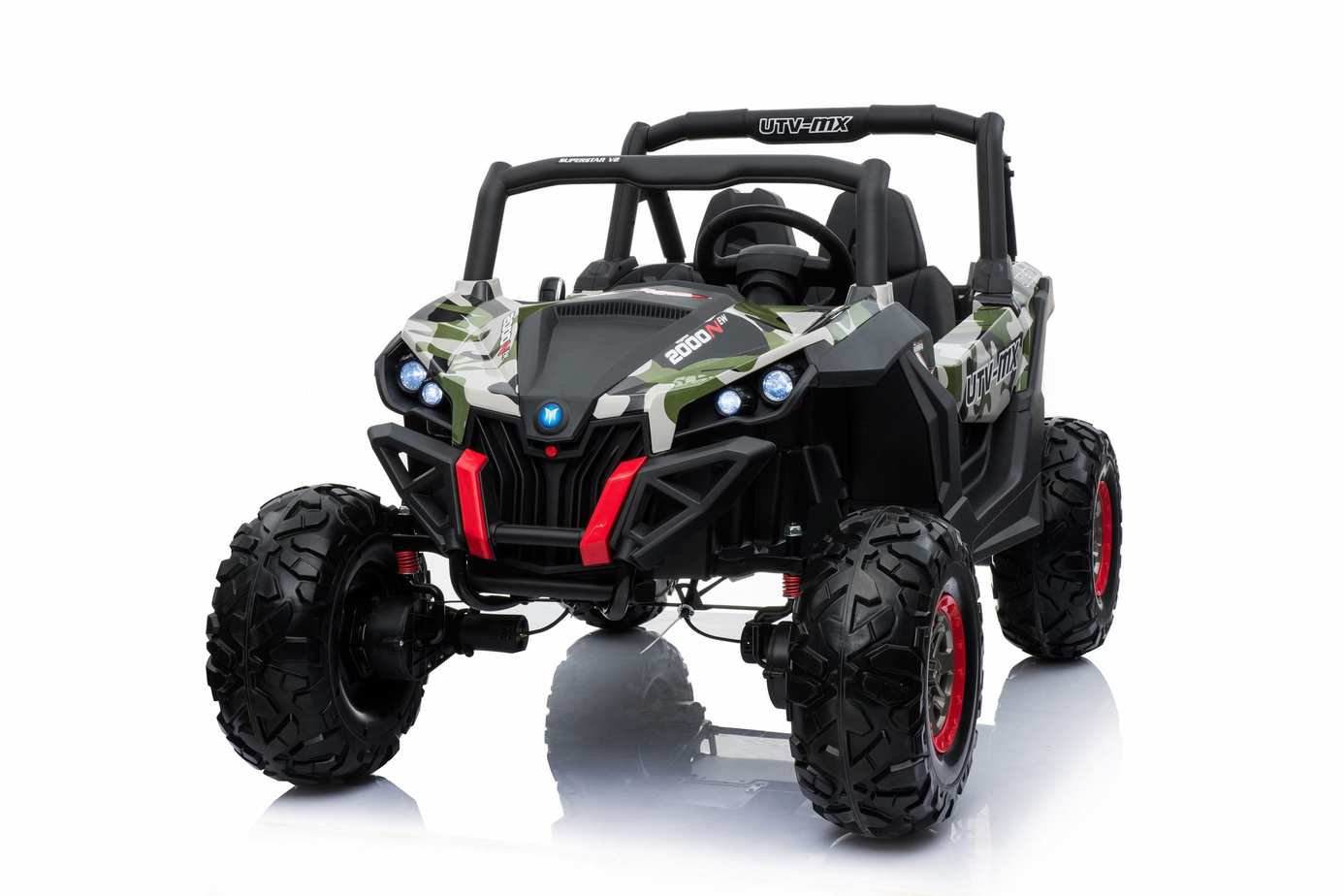 Kids 24v Electric Ride-on UTV Quad Renegade Buggy with MP4 Player