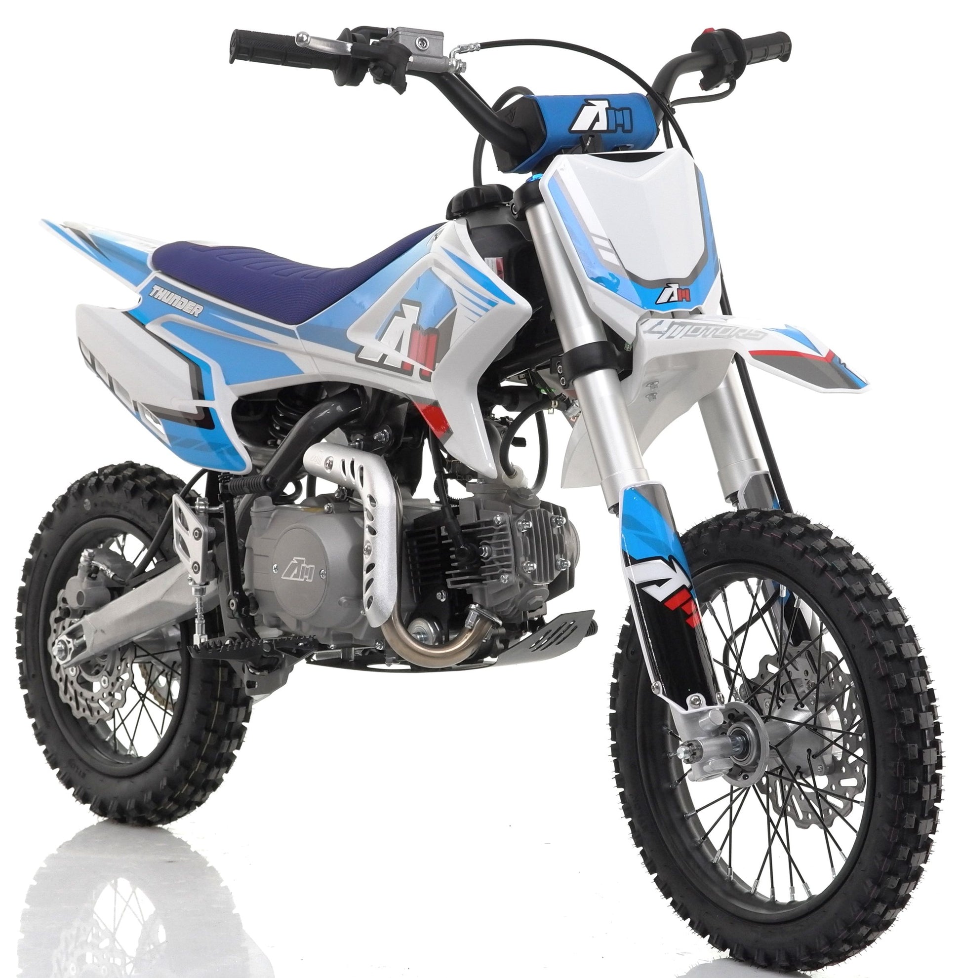 XMAS PRE ORDER  - 110cc RFN Racing™ Thunder Pro Semi Auto Pit Bike 14/12" - Littletrax Kids Electric Bikes