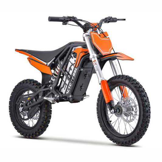 EBOX 2 V2 Off-Road Pit Bike - Orange - Littletrax Kids Electric Bikes
