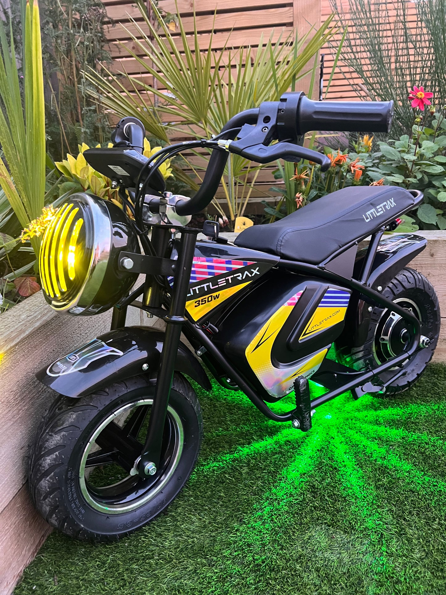 NEW LittleTrax Kids Electric Monkey Bike 350w Dirt bike ride on toy similar to 50cc off road bike - Littletrax Kids Electric Bikes