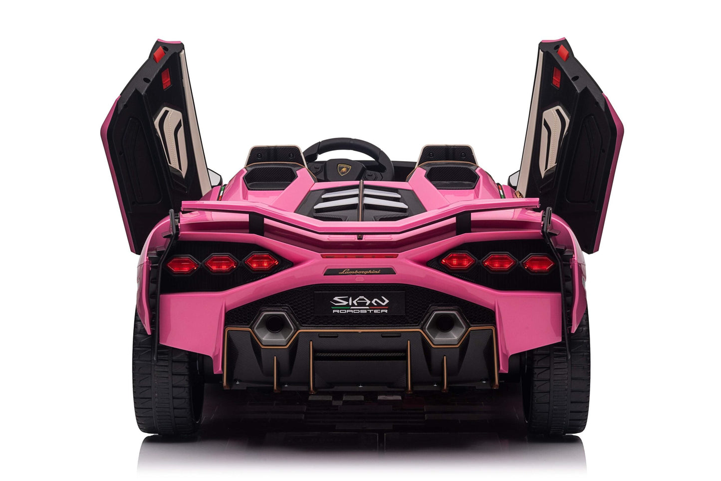 2-Seater Kids Lamborghini Sian Ride-On Car with Remote