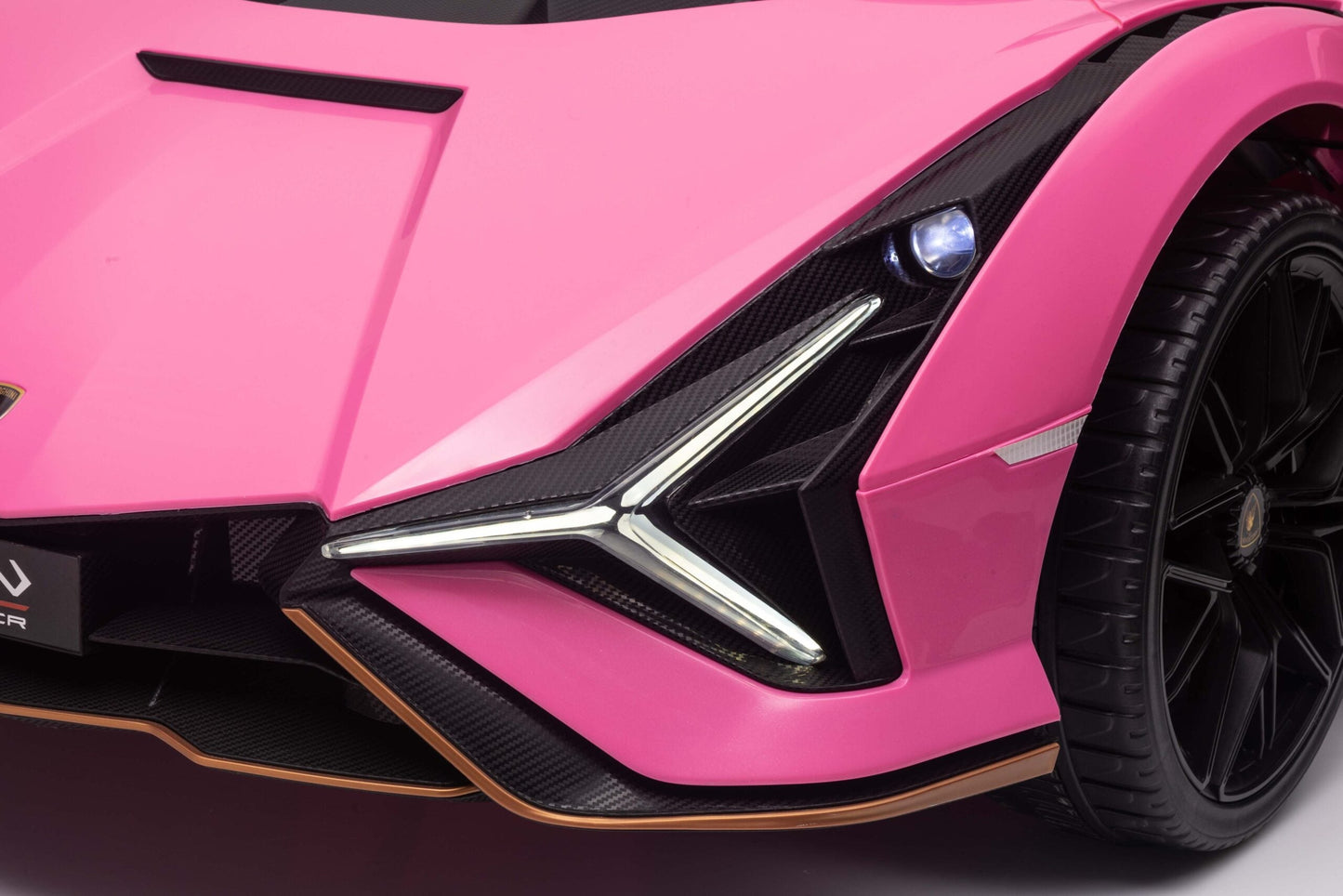2-Seater Kids Lamborghini Sian Ride-On Car with Remote