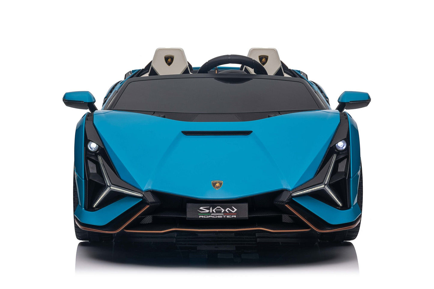 2-Seater Kids Lamborghini Sian Ride-On Car with Remote