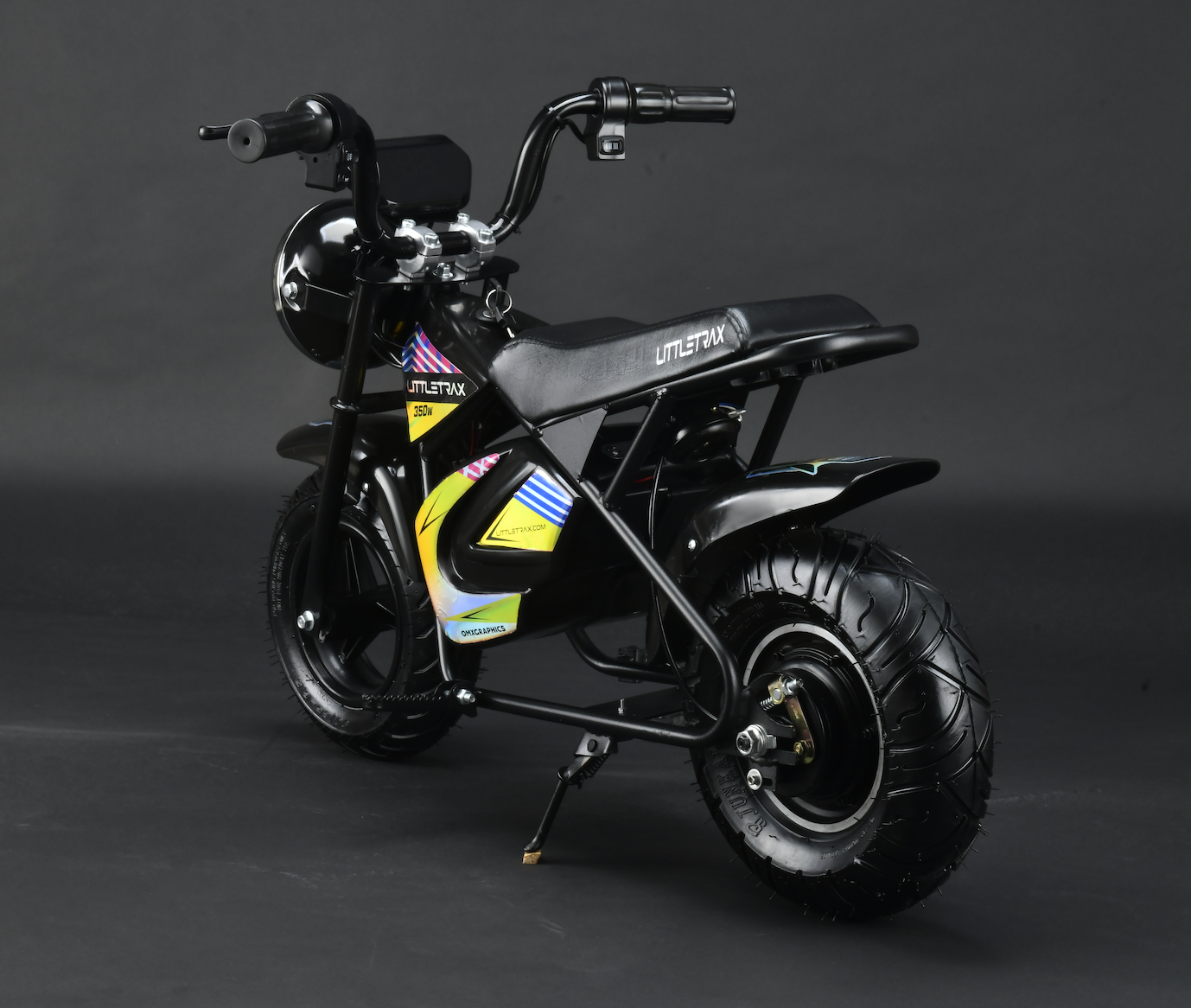 NEW LittleTrax Kids Electric Monkey Bike 350w Dirt bike ride on toy similar to 50cc off road bike - Littletrax Kids Electric Bikes