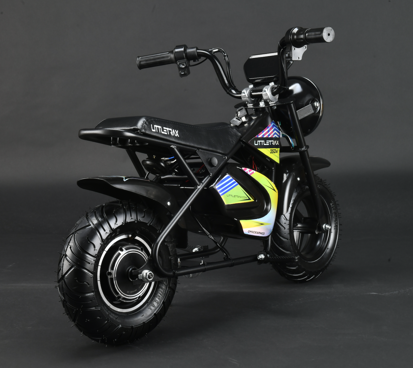 NEW LittleTrax Kids Electric Monkey Bike 350w Dirt bike ride on toy similar to 50cc off road bike - Littletrax Kids Electric Bikes