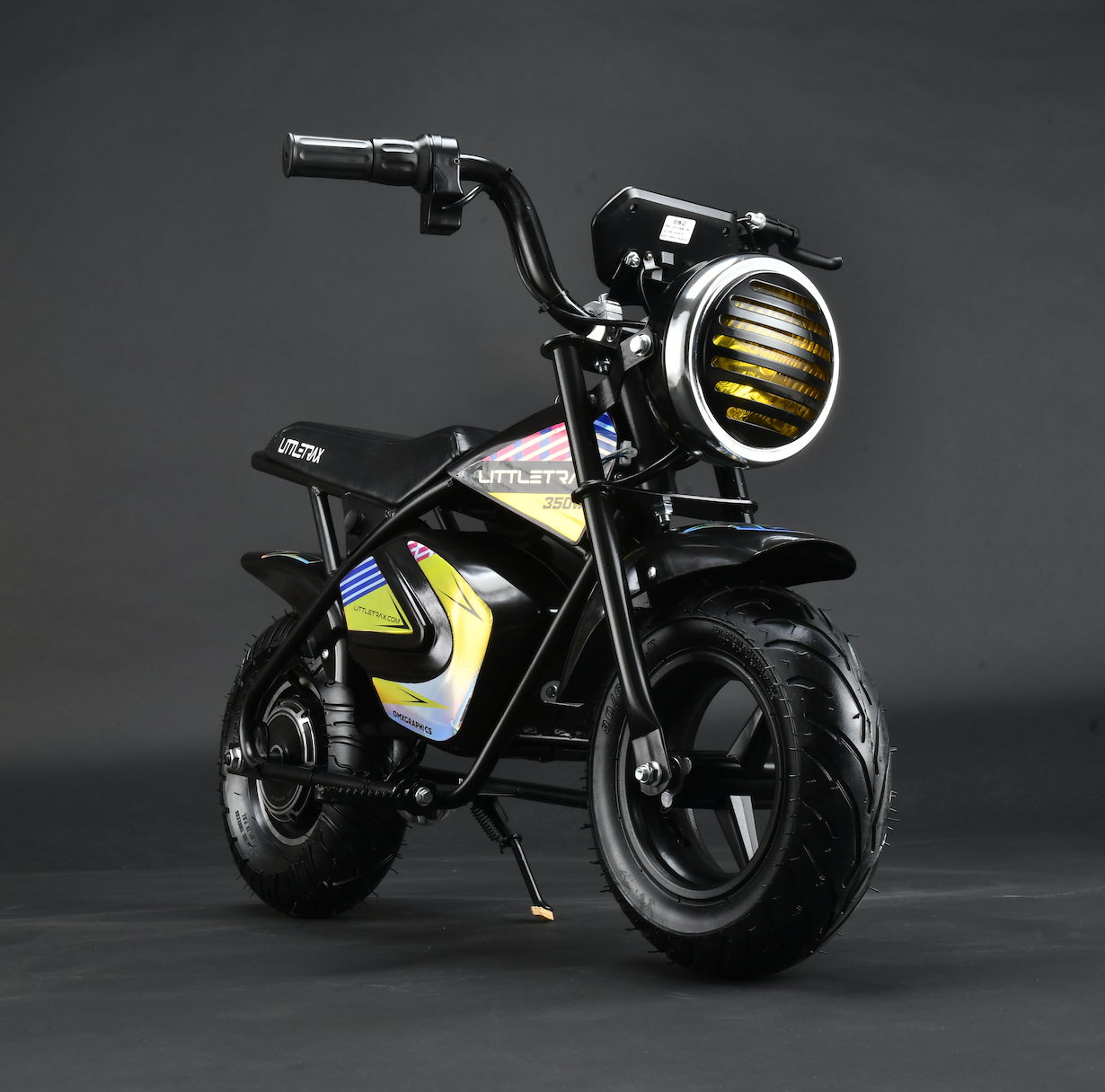 NEW LittleTrax Kids Electric Monkey Bike 350w Dirt bike ride on toy similar to 50cc off road bike - Littletrax Kids Electric Bikes
