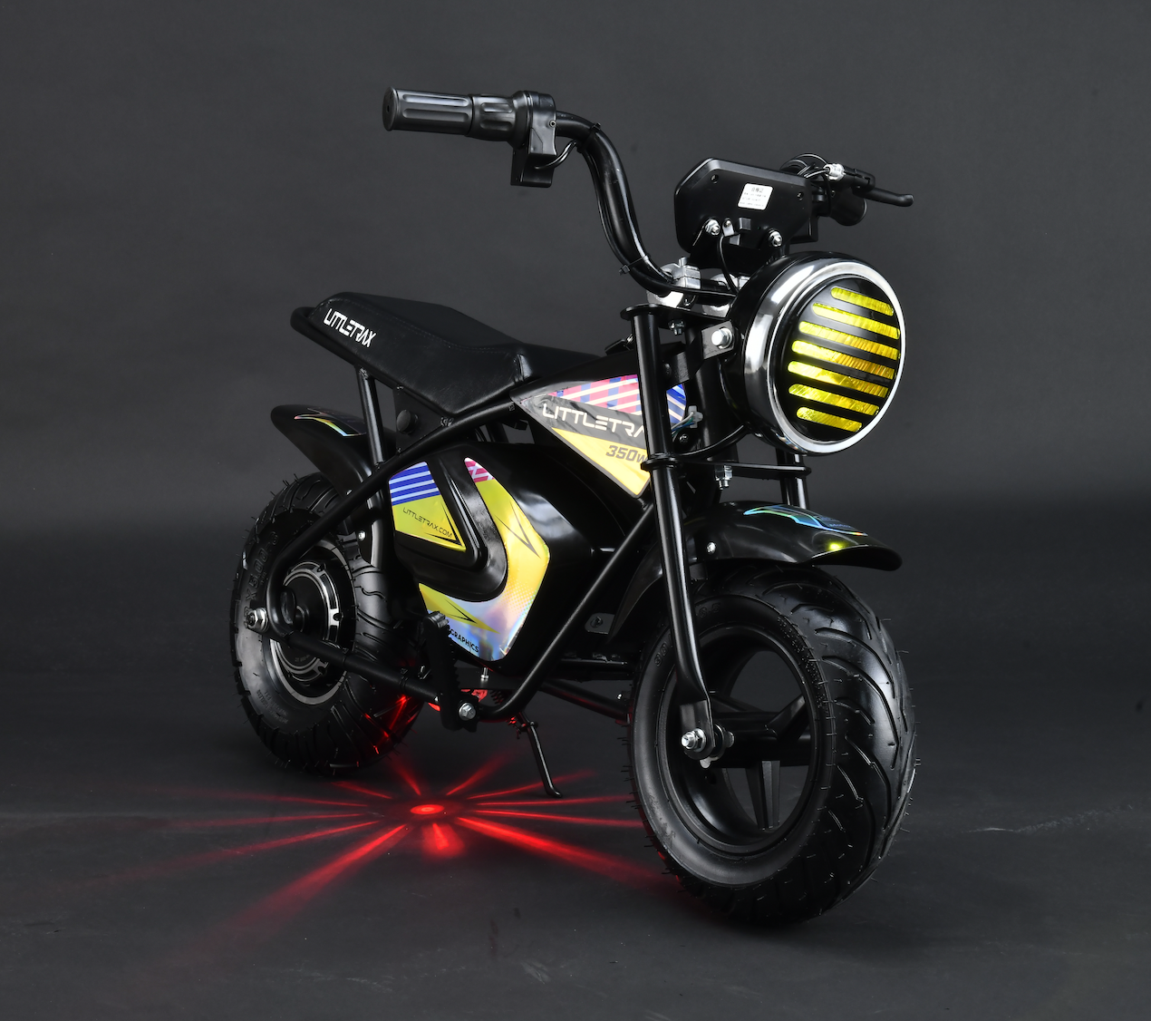 NEW LittleTrax Kids Electric Monkey Bike 350w Dirt bike ride on toy similar to 50cc off road bike - Littletrax Kids Electric Bikes