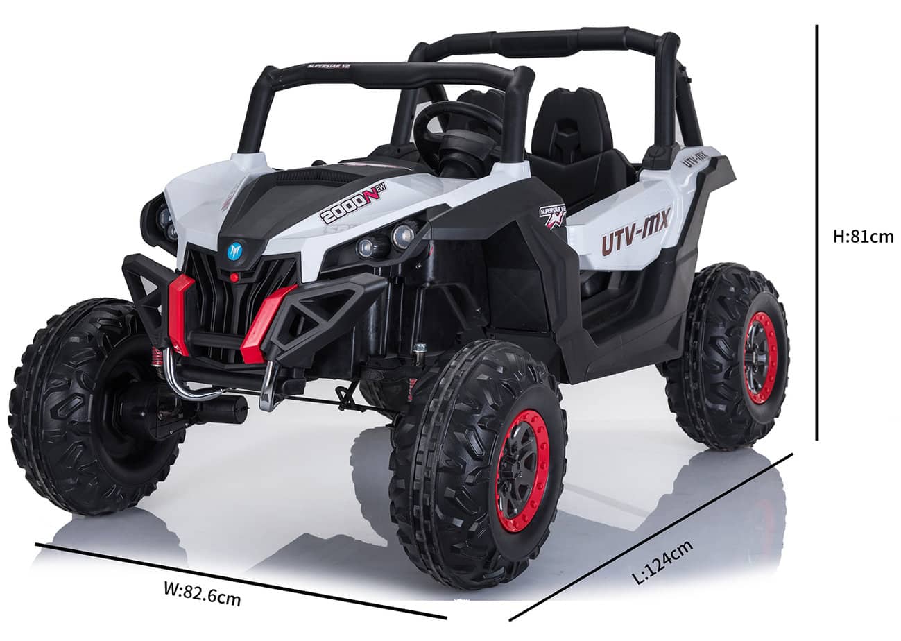 Kids 24v Electric Ride-on UTV Quad Renegade Buggy with MP4 Player