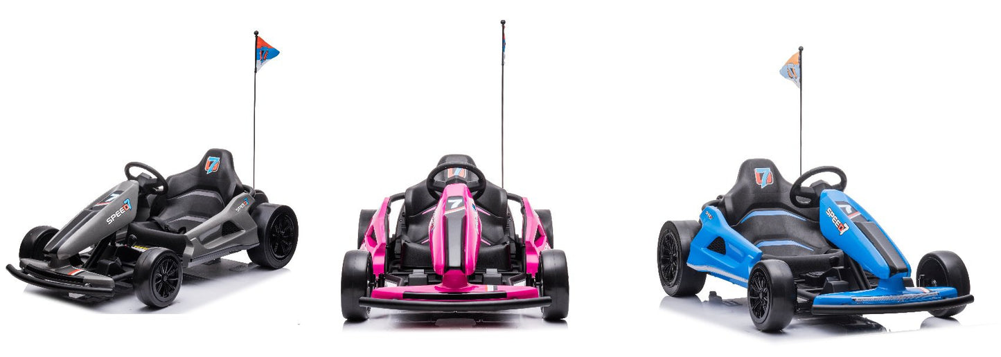 Drift King Go Kart 24v Kids Electric Go Kart That Drifts - A035