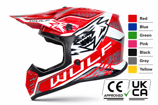 Wulfsport Kids Air-X Helmet - New - Littletrax Kids Electric Bikes