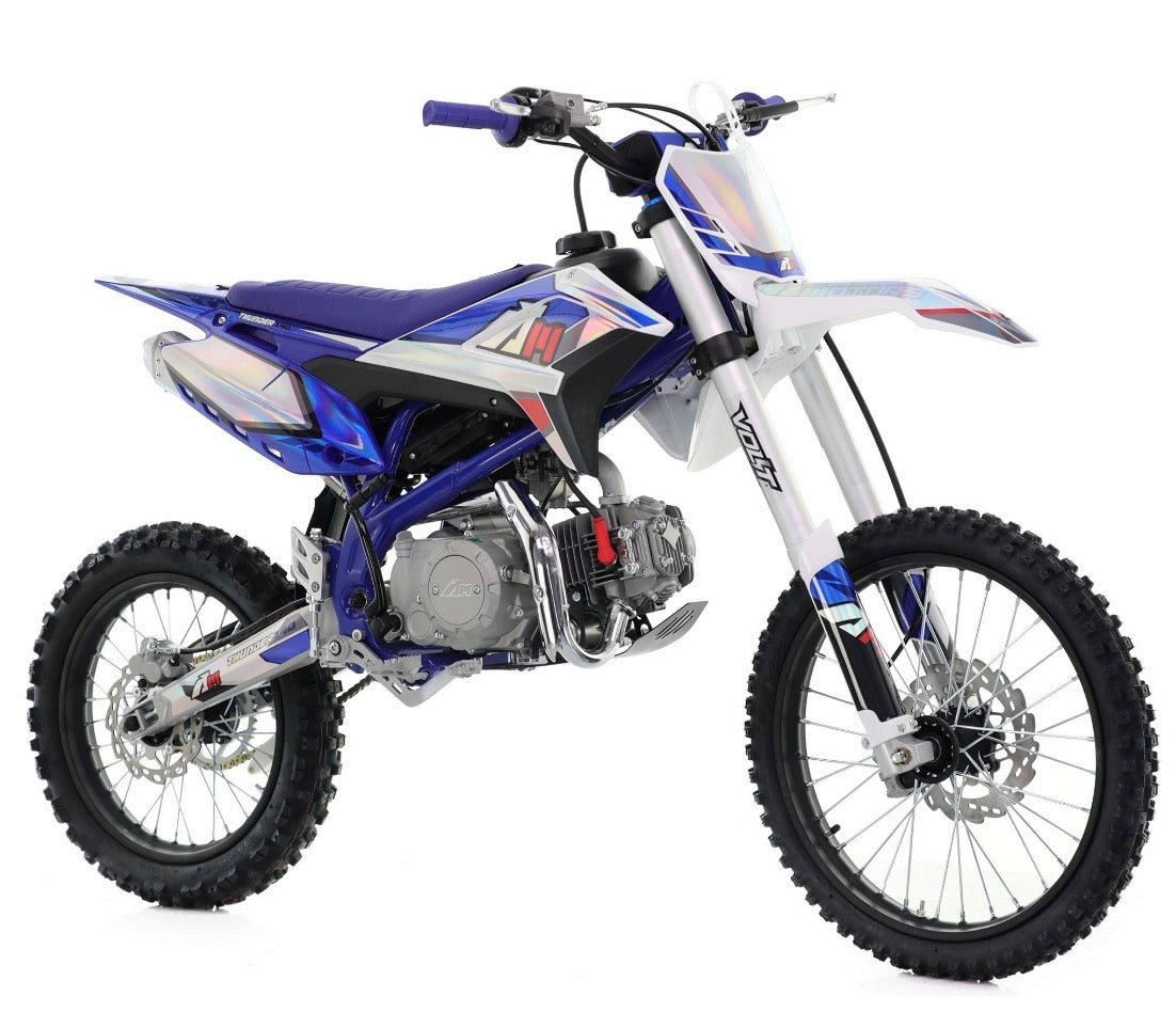 140cc RFN Thunder Dirt Bike - XL Wheel - 19"/16" - Littletrax Kids Electric Bikes