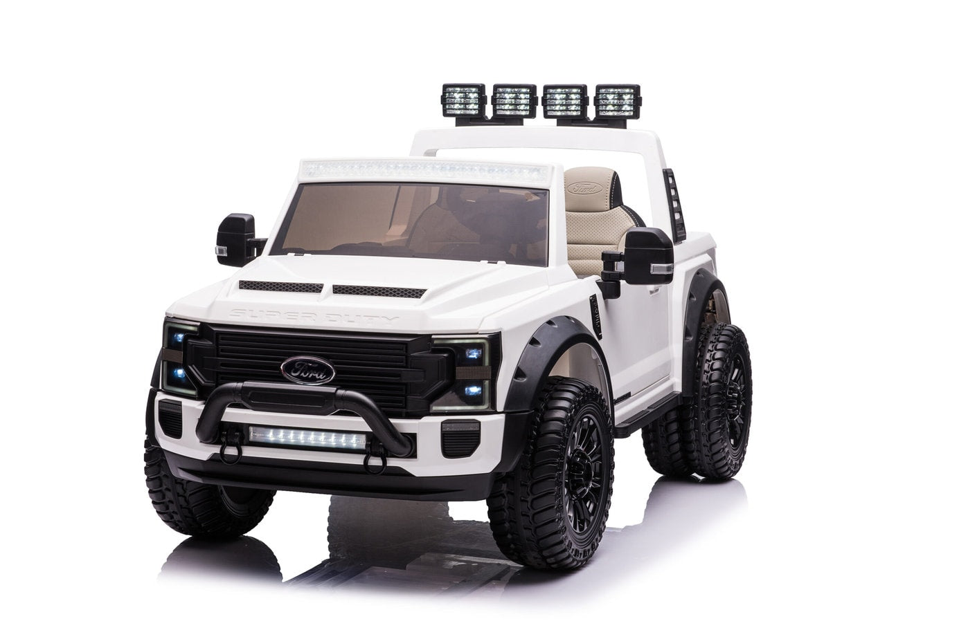 Ford Super Duty Ride on Truck with 4 Motors 24v