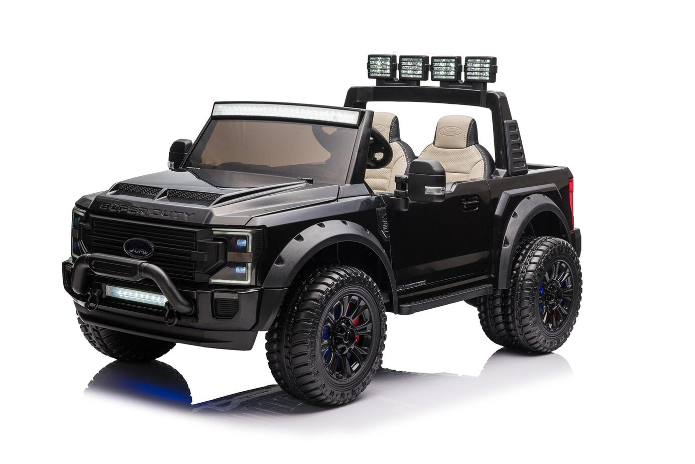 Ford Super Duty Ride on Truck with 4 Motors 24v