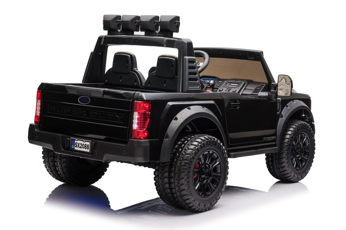 Ford Super Duty Ride on Truck with 4 Motors 24v
