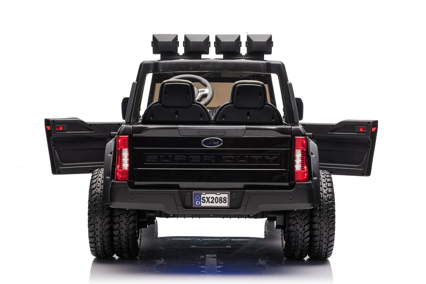 Ford Super Duty Ride on Truck with 4 Motors 24v