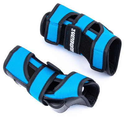 Venom Triple Knee/Elbow/Wrist Pad Set - Blue Black - Littletrax Kids Electric Bikes
