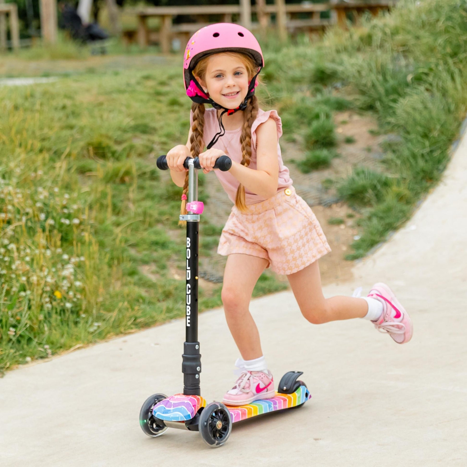 Astro Dream - Big 3 Wheel Scooter - Littletrax Kids Electric Bikes