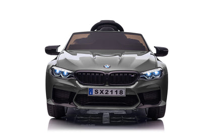BMW M5 Kids Ride on Electric Car 12v With leather Seats and Eva Wheels