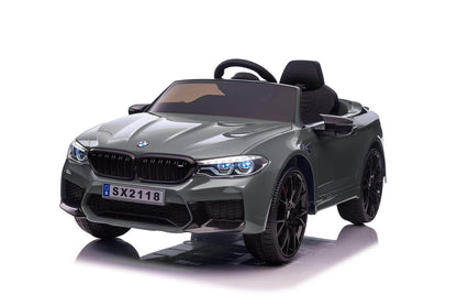 BMW M5 Kids Ride on Electric Car 12v With leather Seats and Eva Wheels
