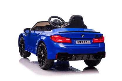 BMW M5 Kids Ride on Electric Car 12v With leather Seats and Eva Wheels