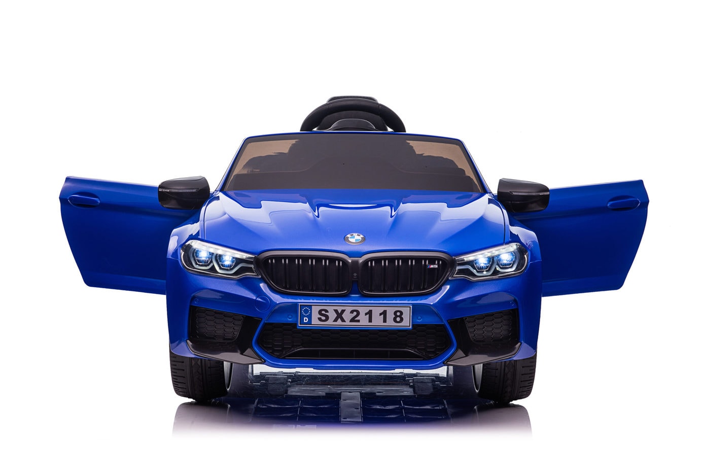 BMW M5 Kids Ride on Electric Car 12v With leather Seats and Eva Wheels