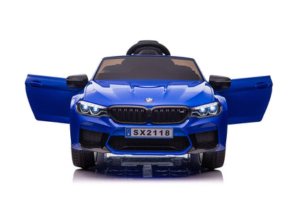 BMW M5 Kids Ride on Electric Car 12v With leather Seats and Eva Wheels