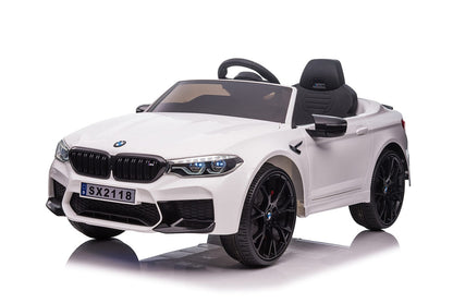 BMW M5 Kids Ride on Electric Car 12v With leather Seats and Eva Wheels
