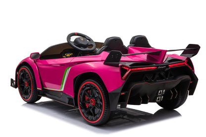 Kids Lamborghini Veneno 24v Electric Ride-on Car with Parent Remote - Littletrax Kids Electric Bikes