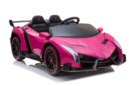 Kids Lamborghini Veneno 24v Electric Ride-on Car with Parent Remote - Littletrax Kids Electric Bikes
