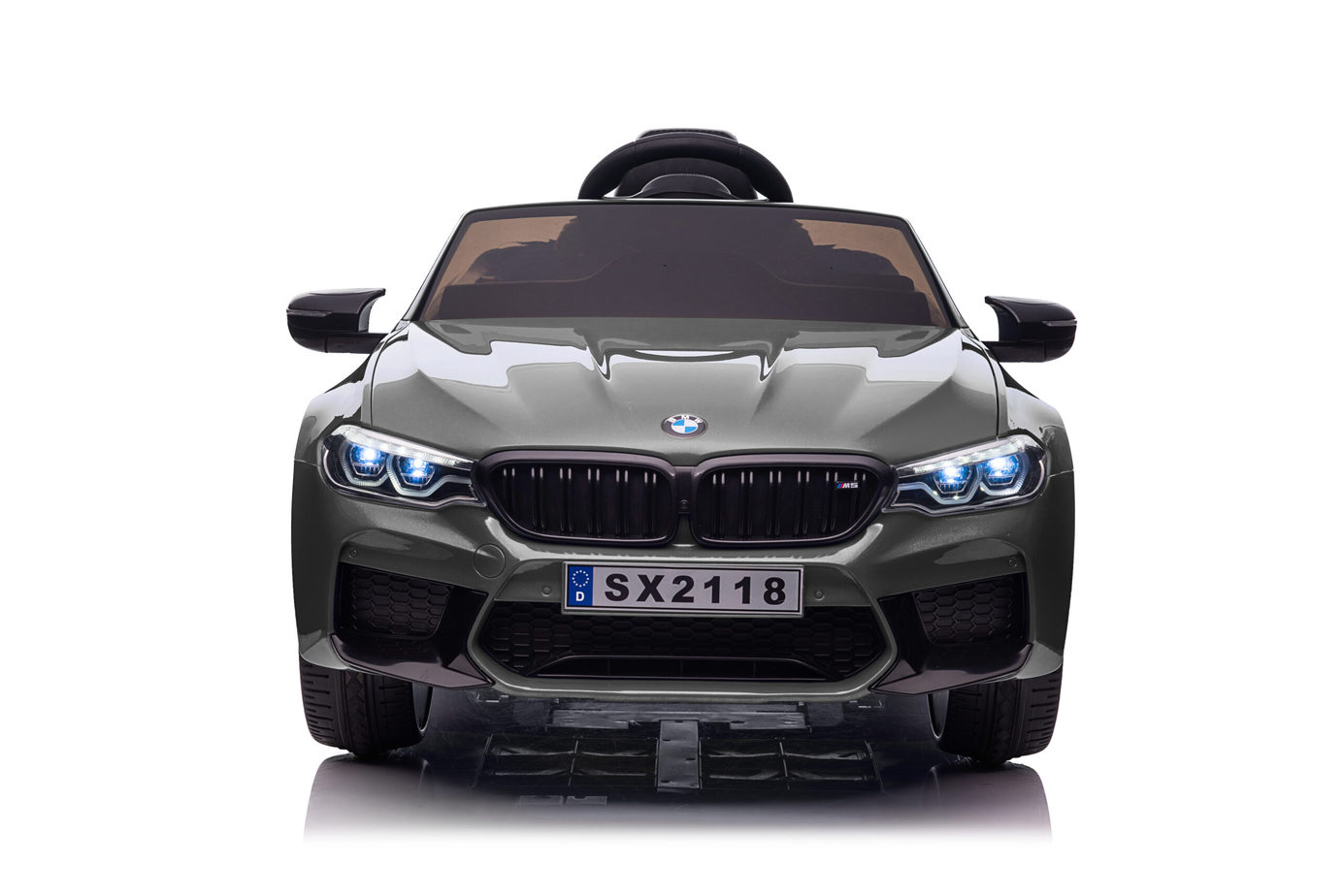 BMW M5 Kids Ride on Electric Car 12v With leather Seats and Eva Wheels