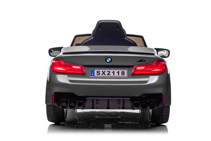 BMW M5 Kids Ride on Electric Car 12v With leather Seats and Eva Wheels