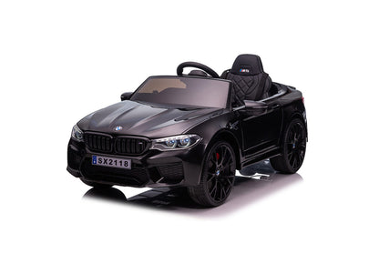 BMW M5 Kids Ride on Electric Car 12v With leather Seats and Eva Wheels