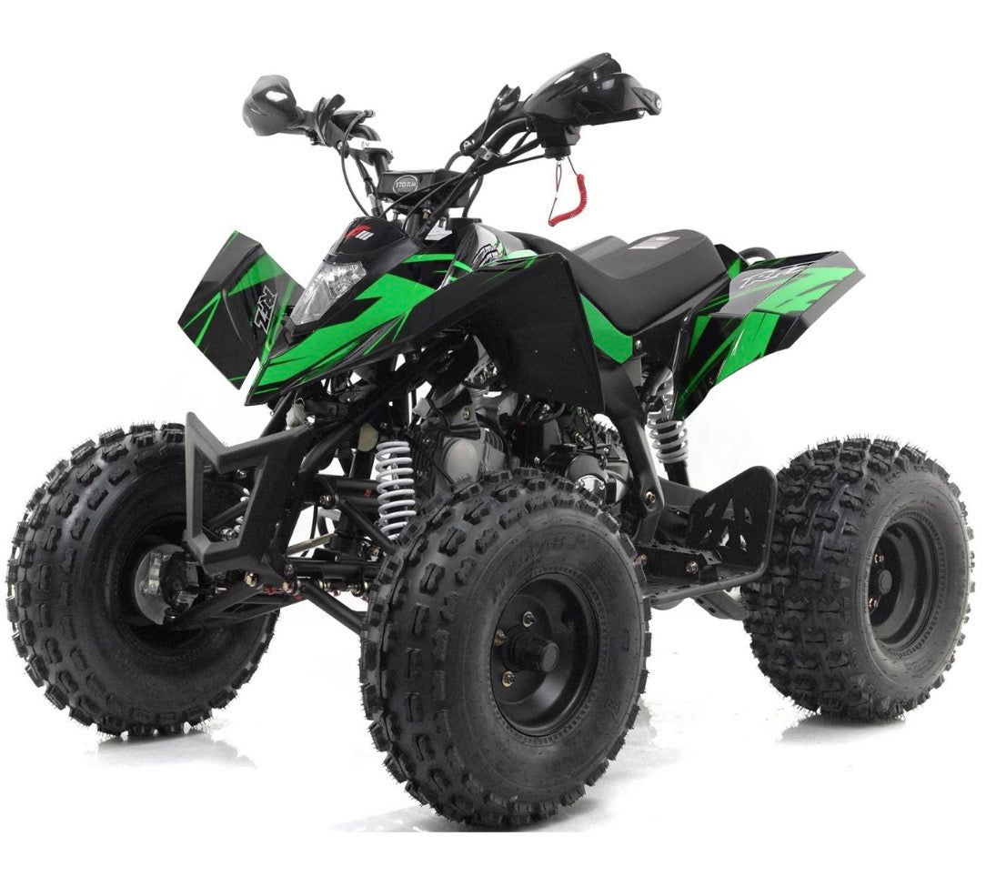 120cc Sniper Pro - Fully Automatic - With Reverse - Littletrax Kids Electric Bikes