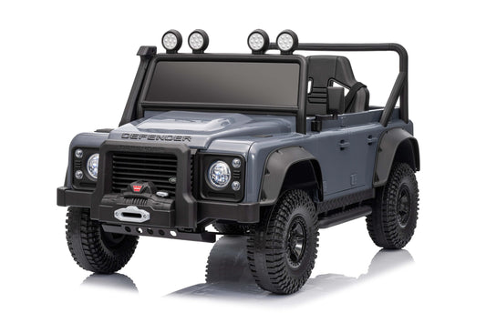 Kids Land Rover Defender 24V Ride-On with Remote - Littletrax Kids Electric Bikes