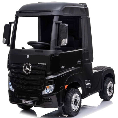 Kids Mercedes Actros Lorry 24v Electric Ride-on Truck with Trailer - Littletrax Kids Electric Bikes