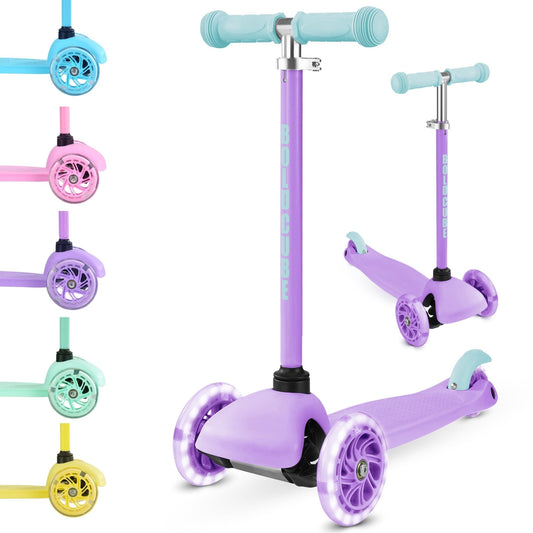 Lilac - Teeny 3 Wheel Scooter - Littletrax Kids Electric Bikes