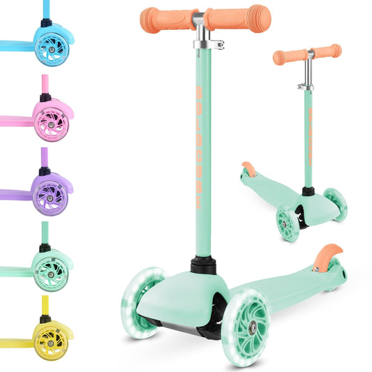 Mint - Teeny 3 Wheel Scooter - Littletrax Kids Electric Bikes