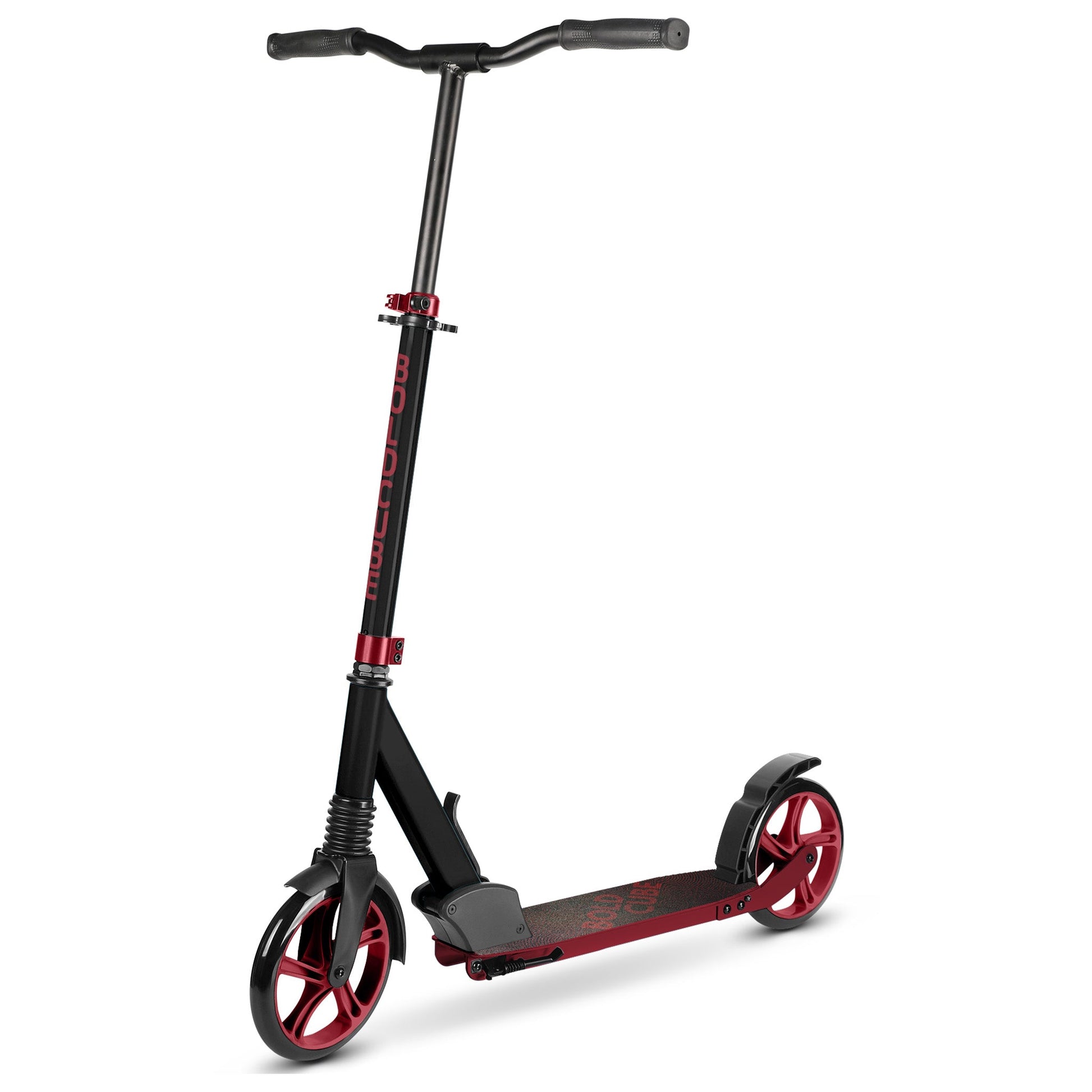 Burgundy - Big 2 Wheel Scooter - Littletrax Kids Electric Bikes