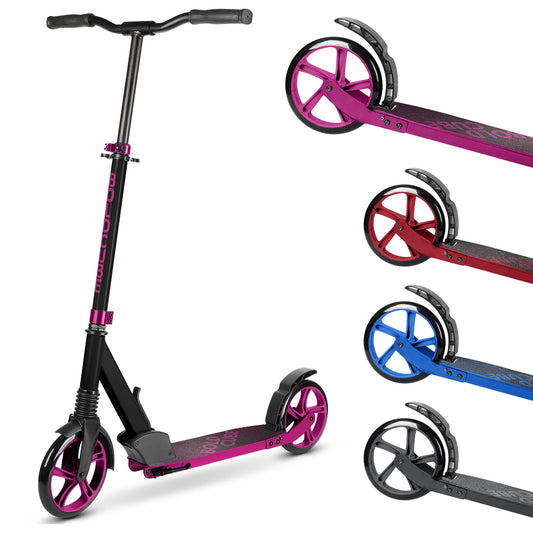 Magenta - Big 2 Wheel Scooter - Littletrax Kids Electric Bikes
