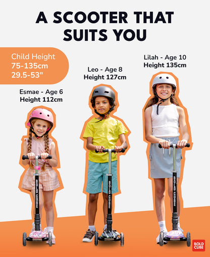 Astro Dream - Big 3 Wheel Scooter - Littletrax Kids Electric Bikes