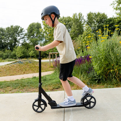 Charcoal - Big 2 Wheel Scooter - Littletrax Kids Electric Bikes