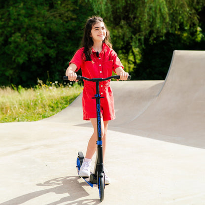 Deep Blue - Big 2 Wheel Scooter - Littletrax Kids Electric Bikes