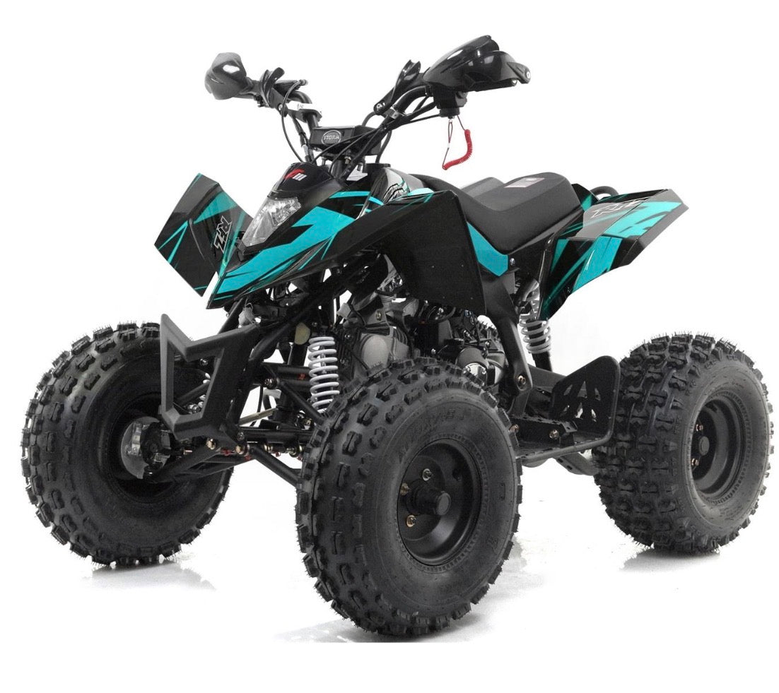 120cc Sniper Pro - Fully Automatic - With Reverse - Littletrax Kids Electric Bikes