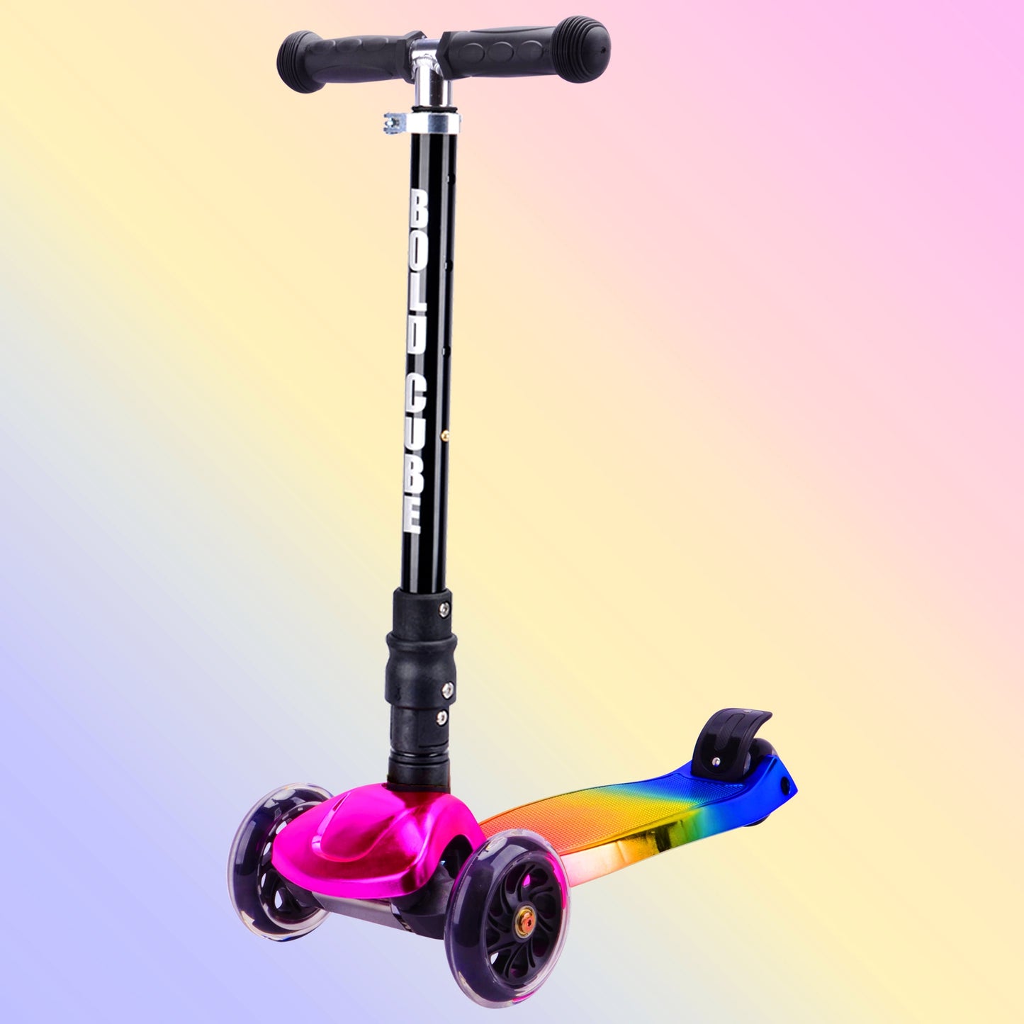 Candy Floss - Big 3 Wheel Scooter - Littletrax Kids Electric Bikes