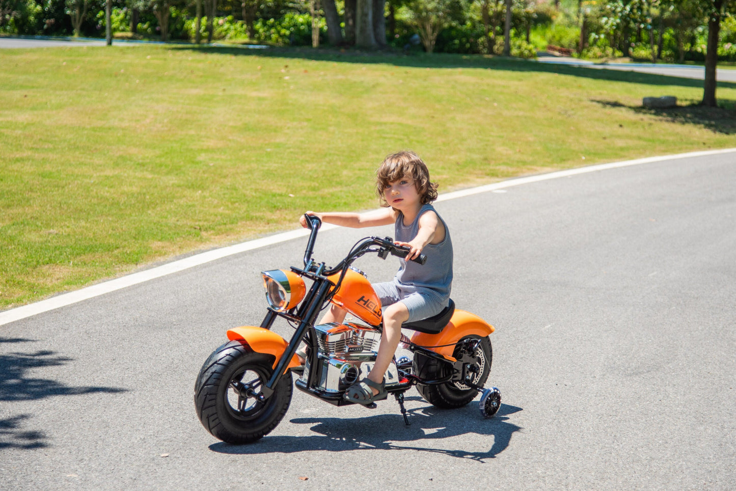 Neo Outlaw Electro Cruiser High Powered Kids Electric Motorbike - Littletrax Kids Electric Bikes
