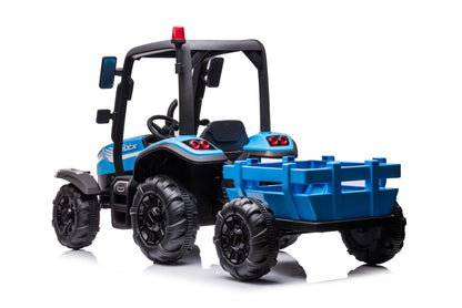 Kids Ride On Tractor 24v With Trailer