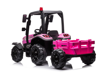 Kids Ride On Tractor 24v With Trailer