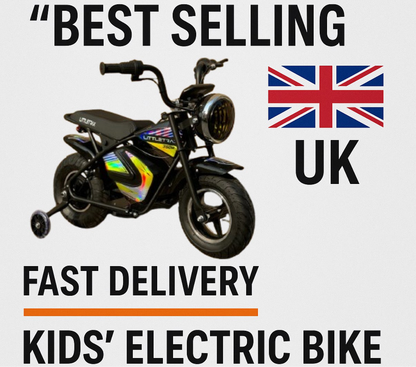 NEW LittleTrax Kids Electric Monkey Bike 350w Dirt bike ride on toy similar to 50cc off road bike - Littletrax Kids Electric Bikes